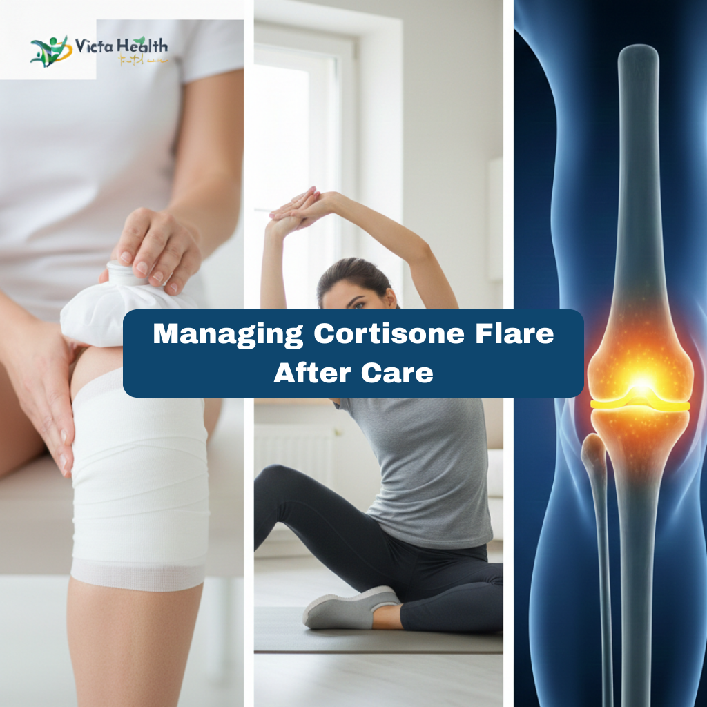 Managing Cortisone Flare After Care