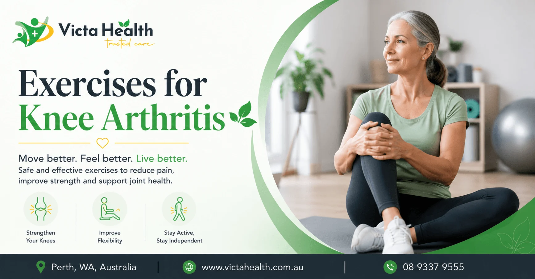 5 Safe Exercises for Knee Arthritis to Improve Mobility