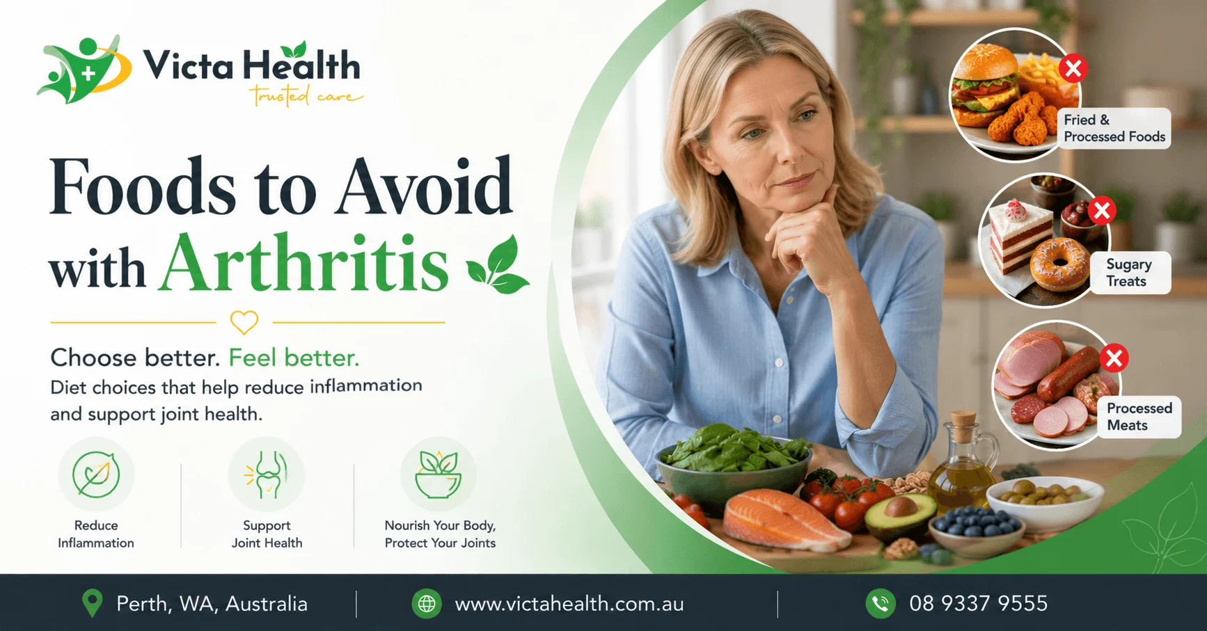 Diet and Joint Pain: Foods to Avoid with Arthritis