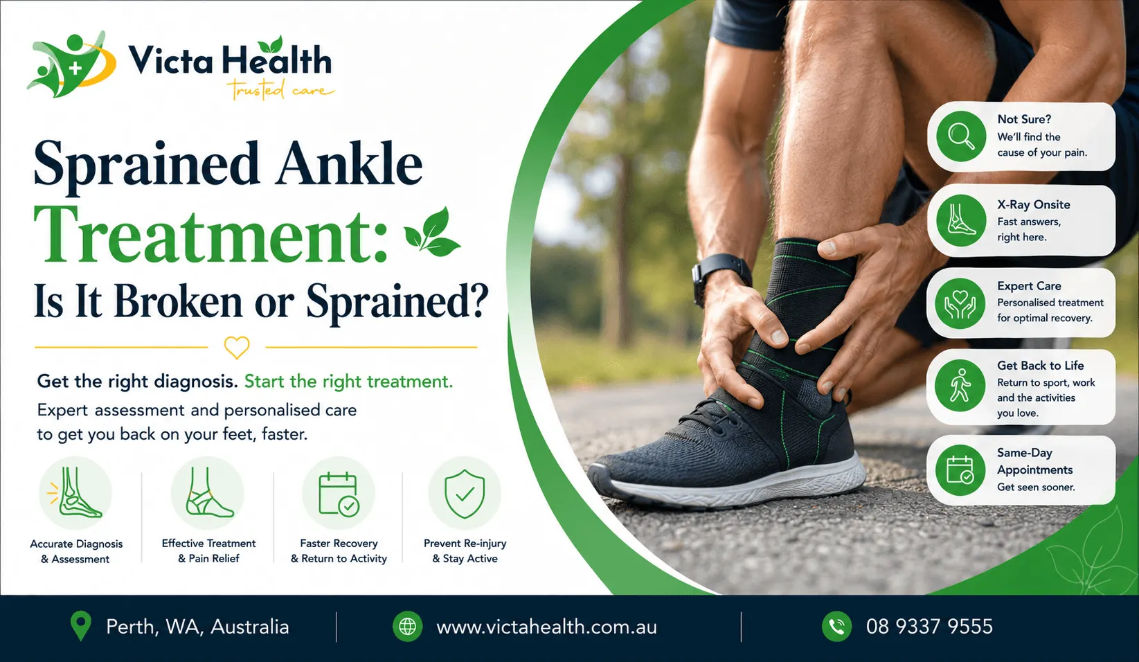 Sprained Ankle Treatment: Is It Broken or Sprained?