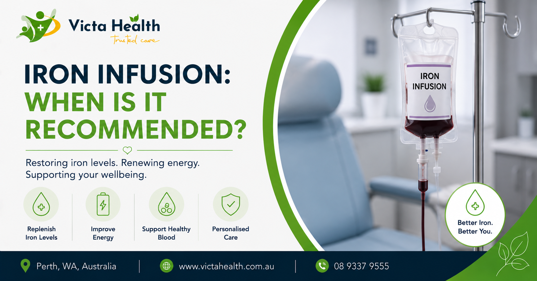 Iron Infusion: When Is It Recommended?